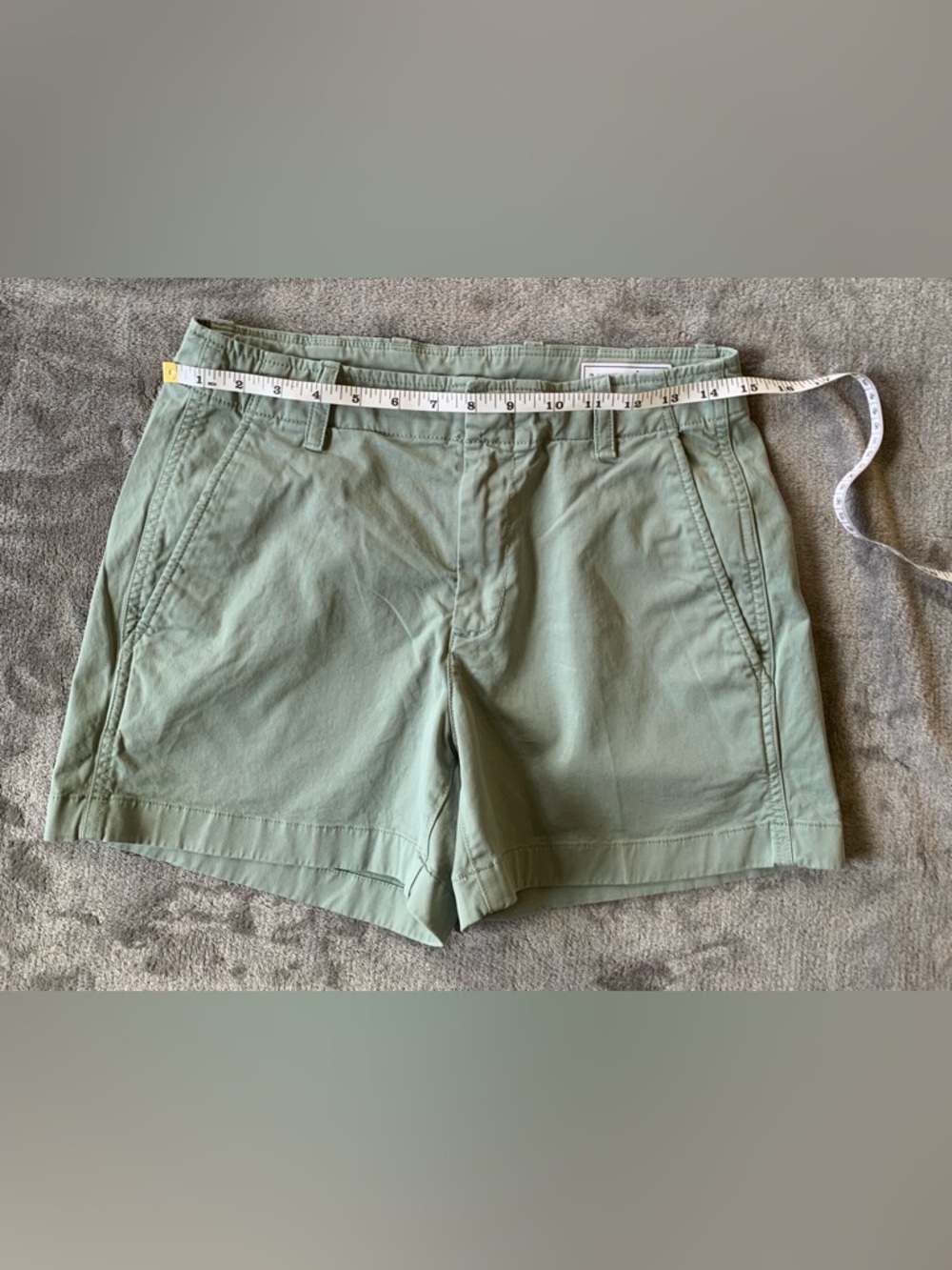 Women’s Shorts Set — Light Green, Sage, Khaki, White - Picture 9 of 16